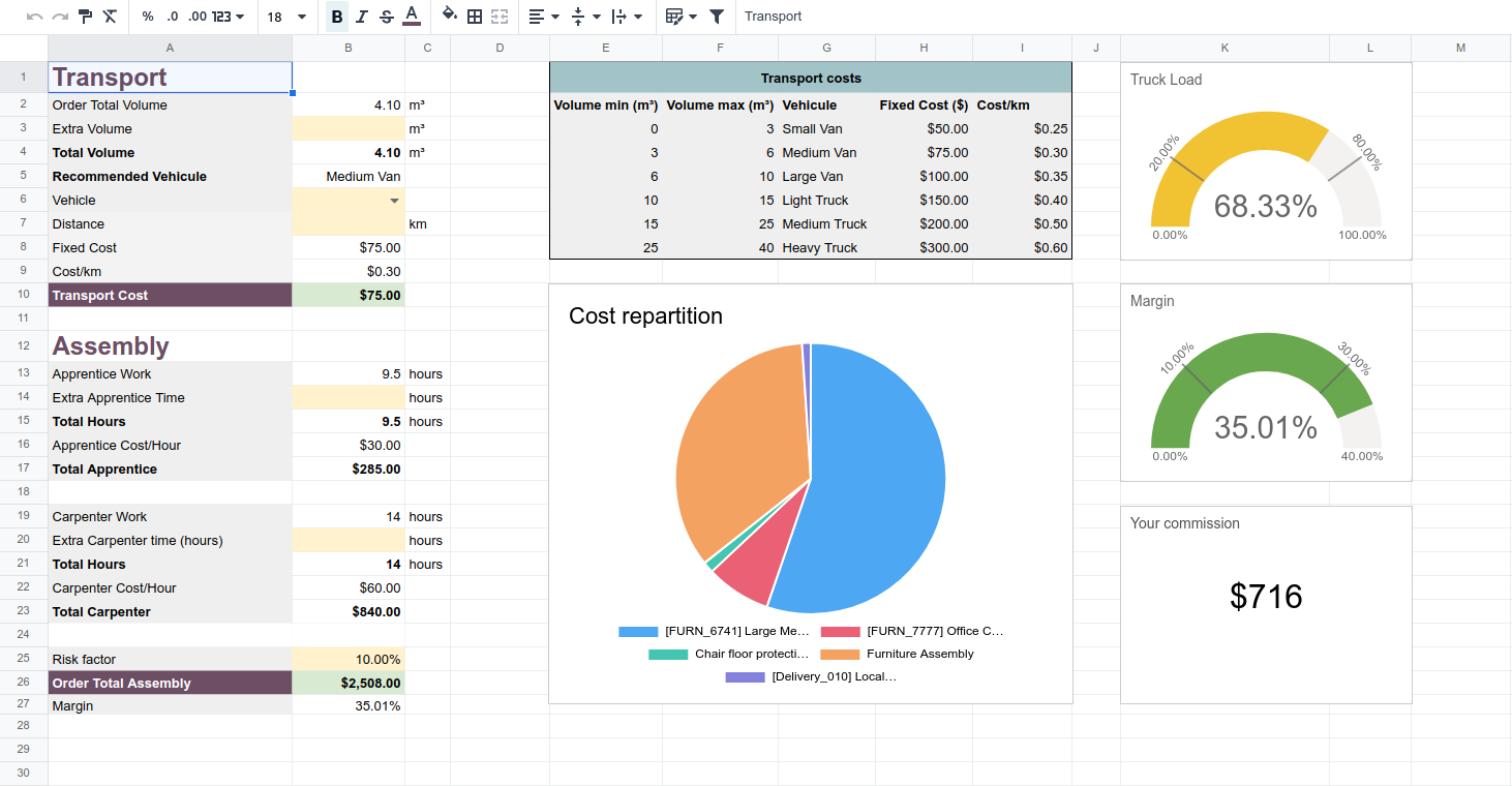 Spreadsheet report in Odoo 18