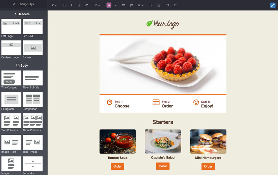Esempio email marketing